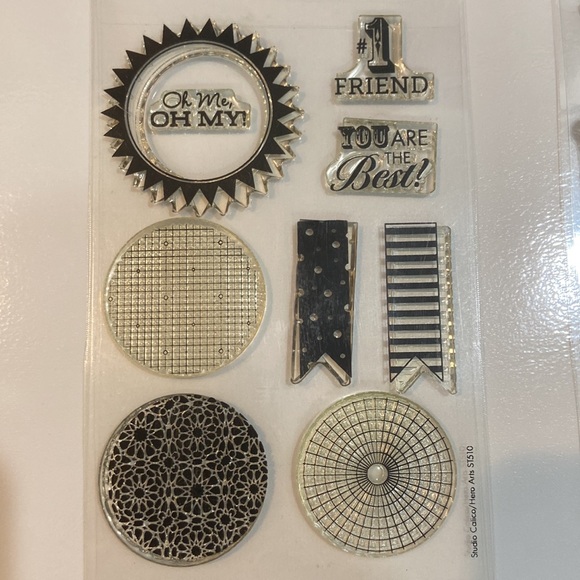 TWO Studio Calico stamp sets 4x6 - Picture 2 of 3